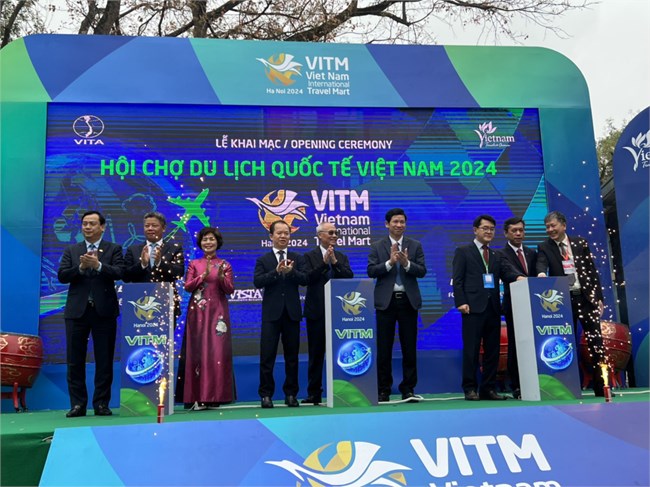 Khai mạc Hội chợ du lịch quốc tế Việt Nam - VITM Hà Nội 2024 (11/04/2024)